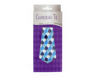 Chanukah Dreidel Tie