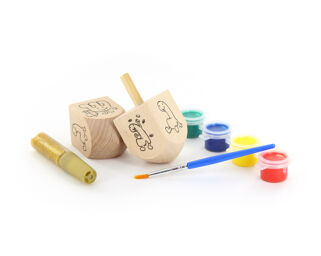 Pack of 2 Design Your Own Dreidels