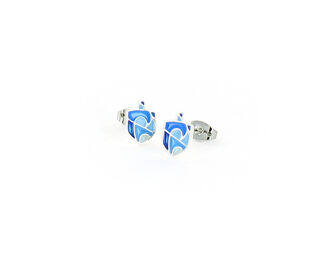 Dreidel Earrings