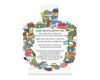 Chanukah Brachos Card