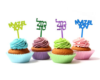 Lucite Cake Toppers