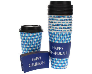 Chanukah Paper Cups