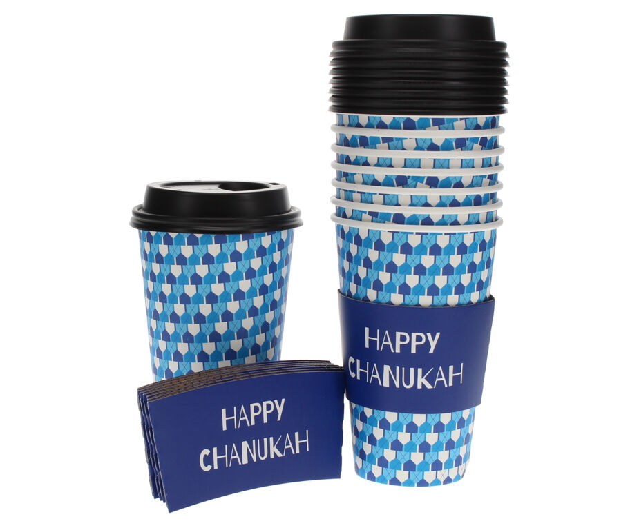 Chanukah Paper Cups