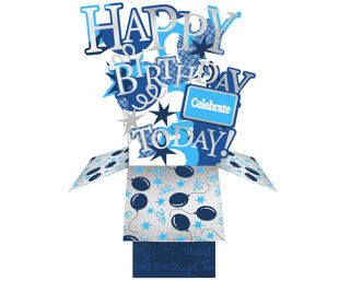 Birthday Card - 3D Cube