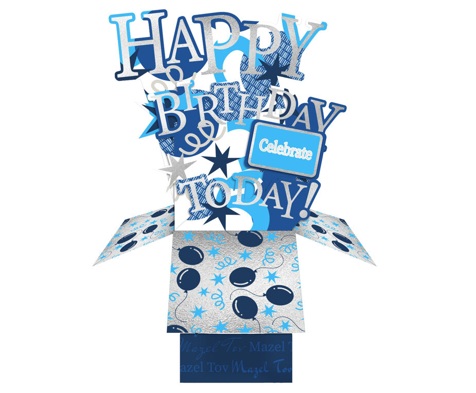 Birthday Card - 3D Cube