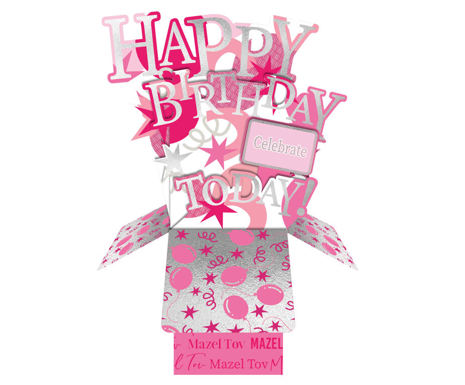 Birthday Card - 3D Cube