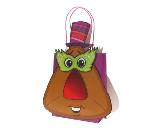 Luxury 3D Purim Paper Bag