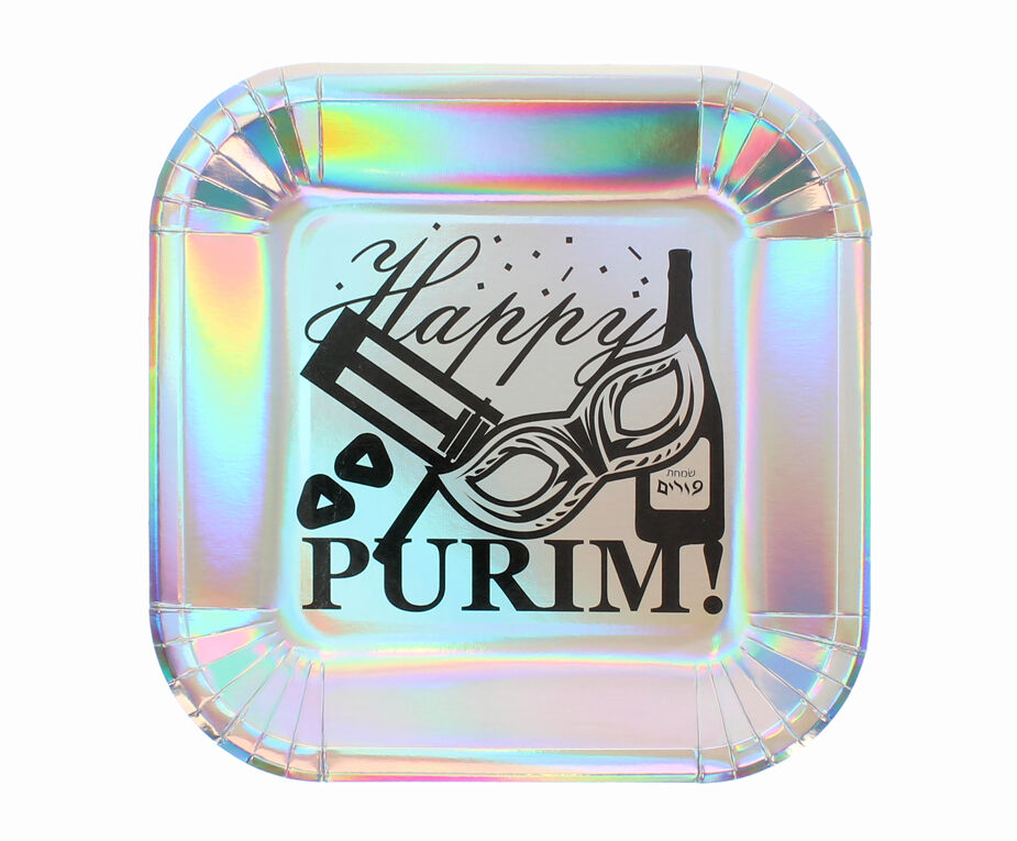 Purim Paper Plates