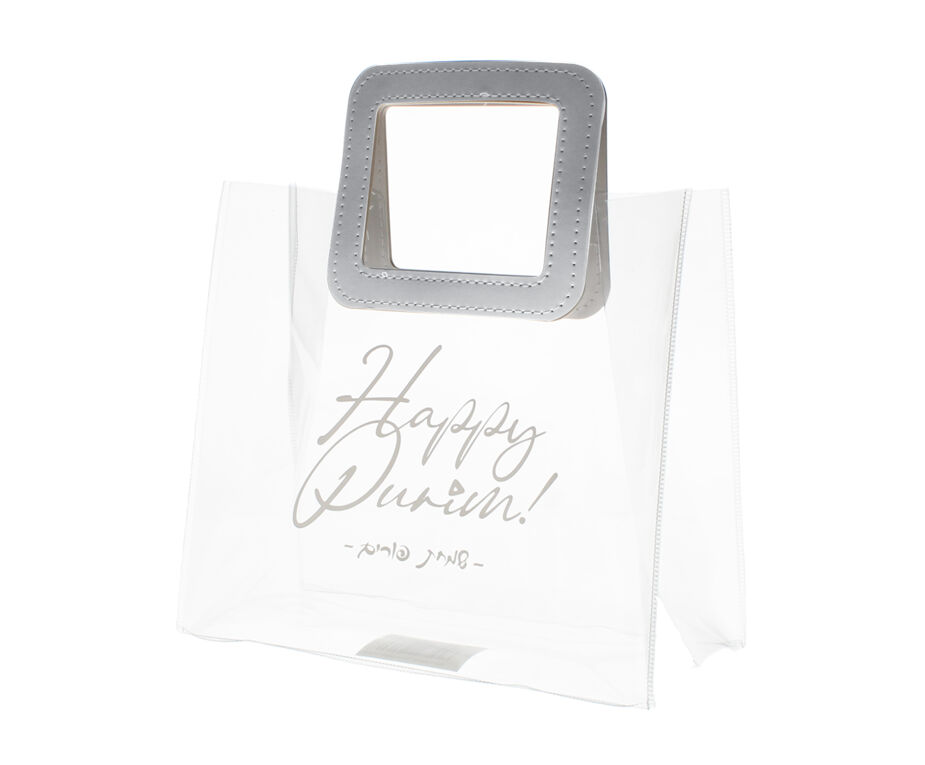 Clear Purim Gift Bag