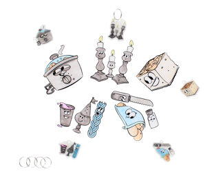 Shabbos Shrinky Dinks
