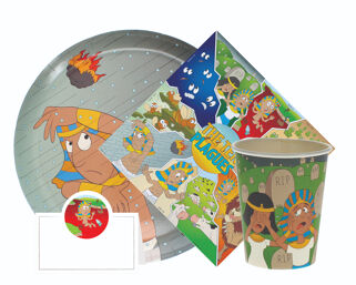 Passover Paper Plate, Cups, Napkins and Place Cards
