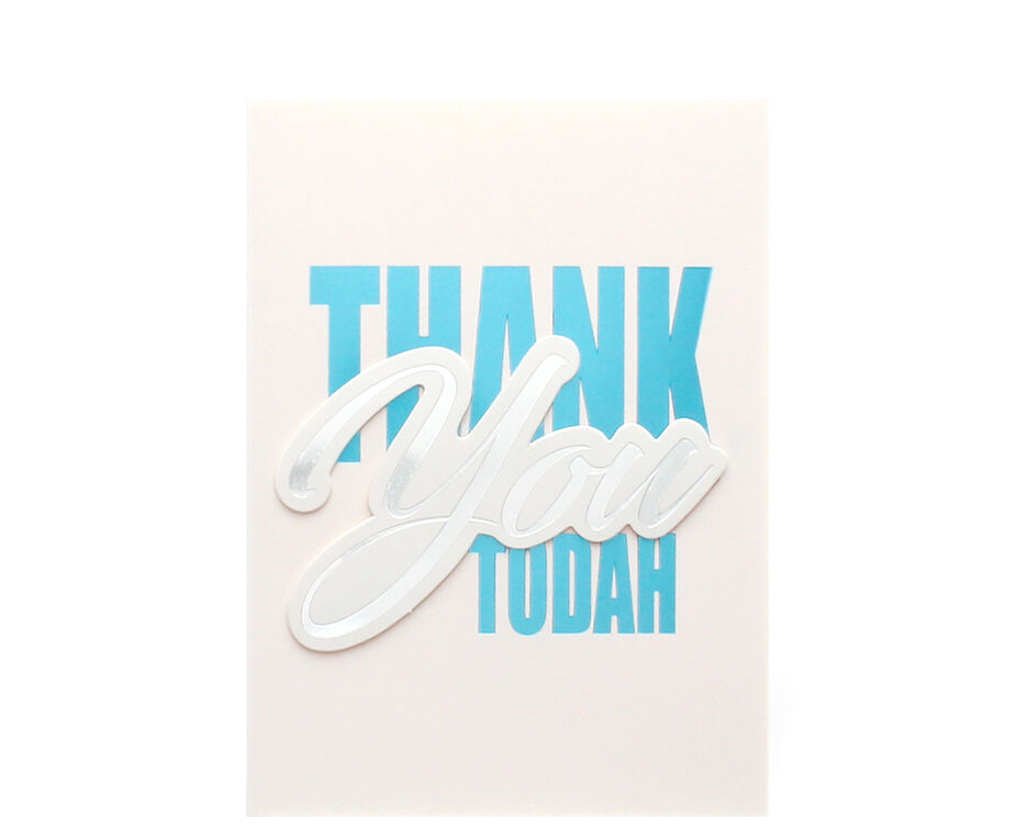 Thank You Card - Hand Made
