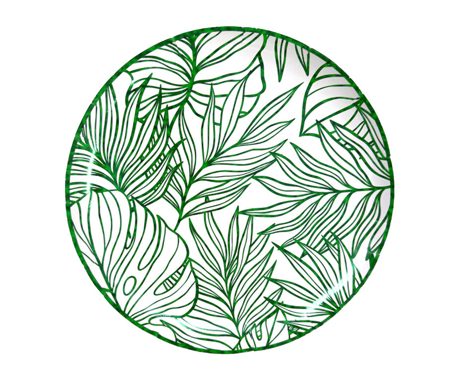 Sukkot Paper Plate