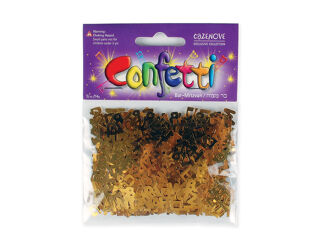 Bar Mitzvah Gold Confetti