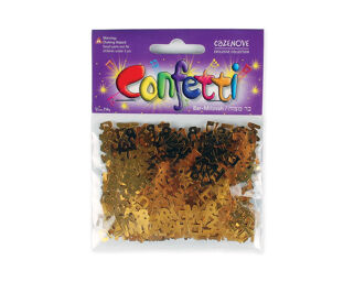 Bar Mitzvah Gold Confetti