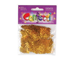 Mazel Tov Gold Confetti