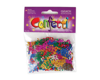 Mazel Tov Multi Coloured Confetti