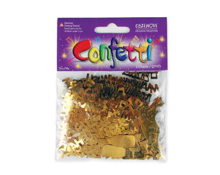 L`Chaim Gold Confetti