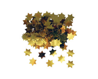 Star of David Gold Confetti