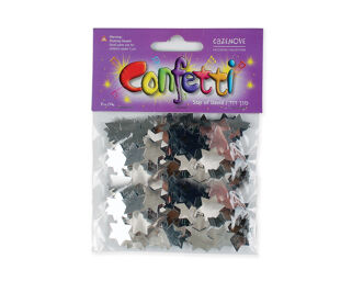 Star of David Silver Confetti