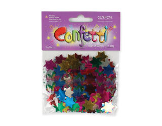Star of David Multi Coloured Confetti