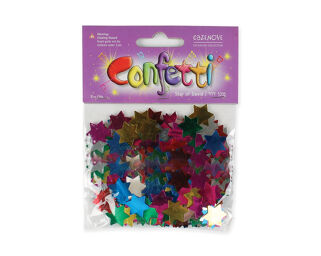 Star of David Multi Coloured Confetti