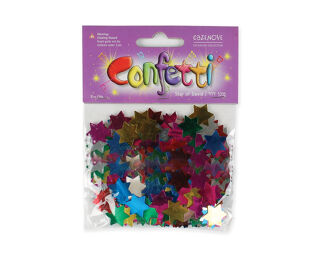 Star of David Multi Coloured Confetti