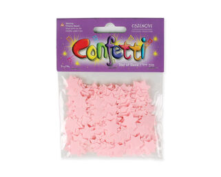 Star of David Baby Pink Confett