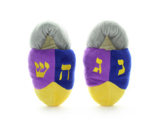 Chanukah Slippers Med