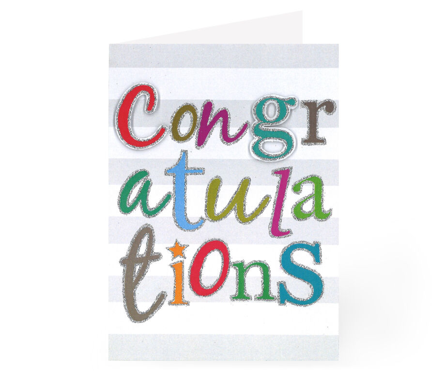 Congratulations Card - Hand Made