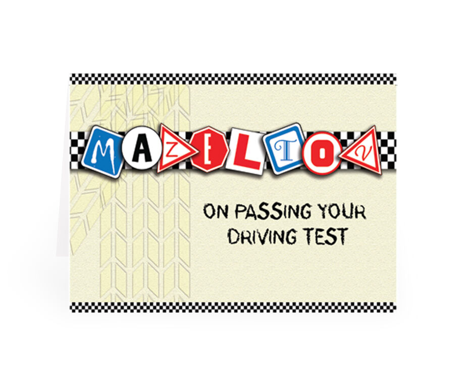 Passing Your Driving Test Card
