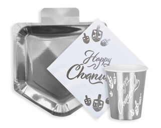 Chanukah Paper Plate
