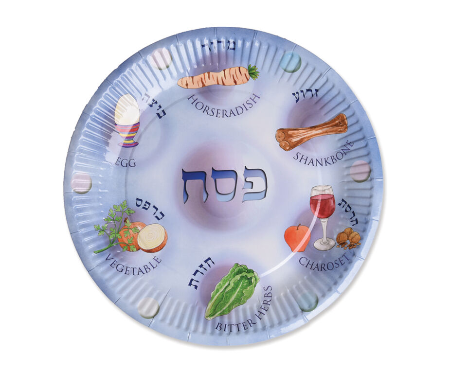 Passover Paper Plate