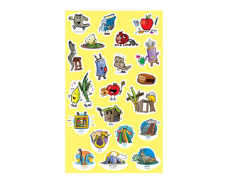 Rosh Hashanah & Sukkot Stickers