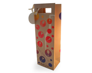 Chag Sameach Wine Bag