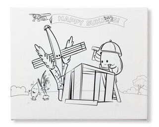 Sukkot Canvas Painting Kit