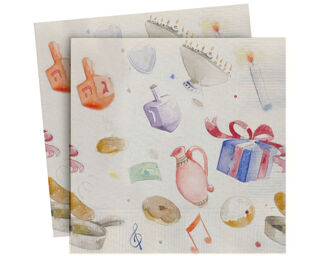 Chanukah Napkins