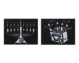 Chanukah Sand Art