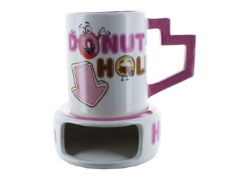 Chanukah Doughnut Mug