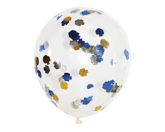 Chanukah Dreidel Confetti Balloons