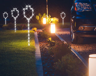 Dreidel Outdoor Standing Lights